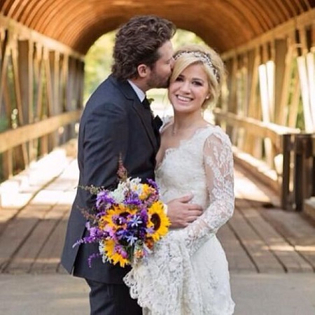 Brandon Blackstock and Kelly Clarkson weds on October 20, 2013
